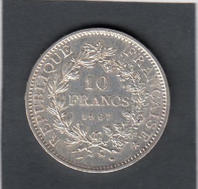 Beschrijving: 10 Franc HERCULES 